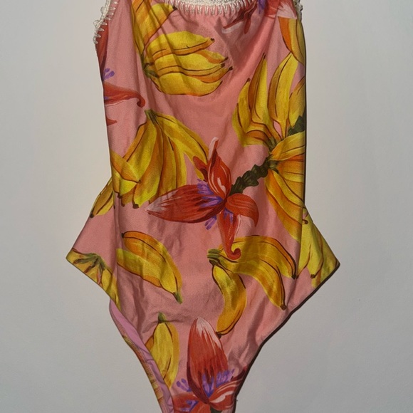 Farm Rio Pink Banana Swimsuit - Picture 4 of 12